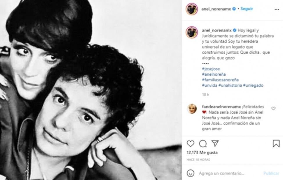 "Hoy yo soy José José, así que todo lo referente a él es conmigo": Anel