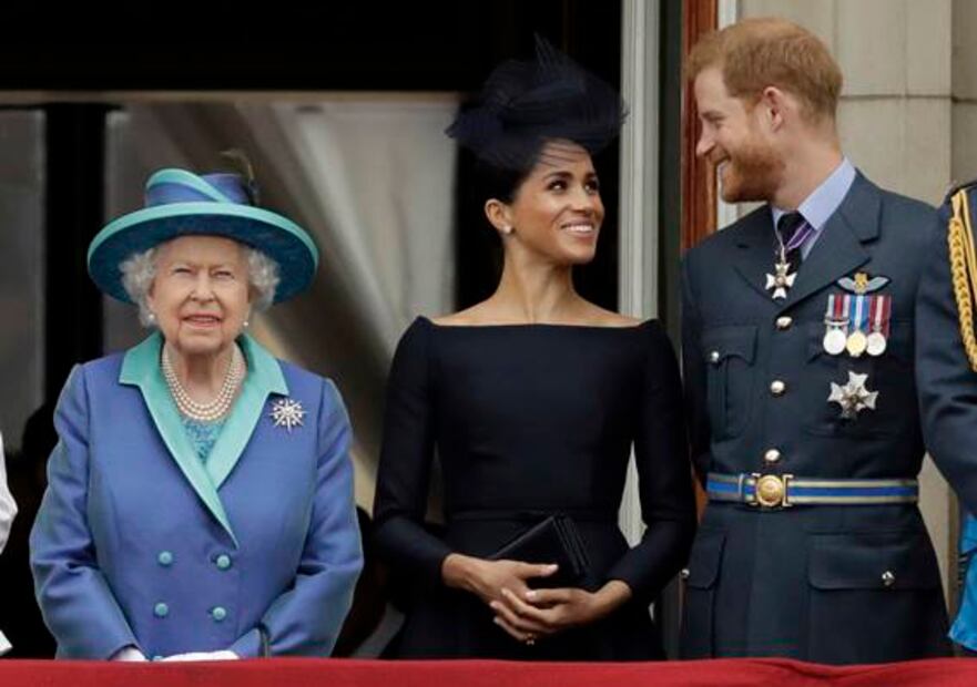 Los protagonistas en la reunión de crisis de la familia real británica