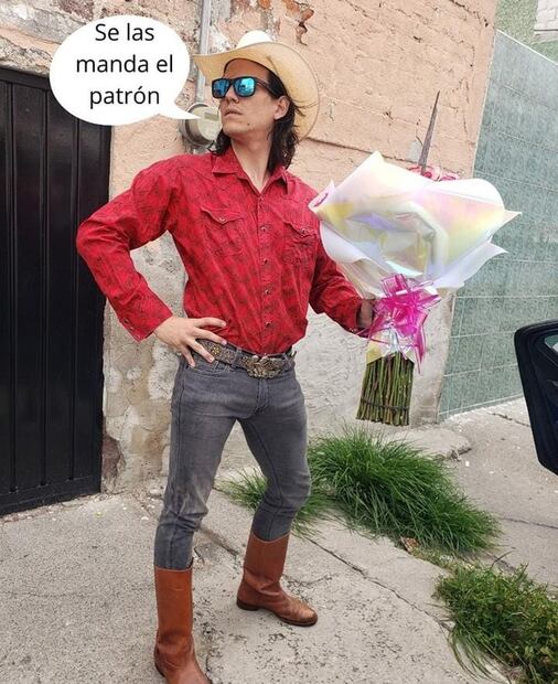 Flores El Patrón, el tiktoker "buchón". Foto: Instagram @floreselpatron