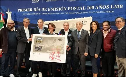 Correos de México rinde homenaje al Rey de los Deportes; lanza timbre postal por el centenario de la Liga Mexicana de Beisbol