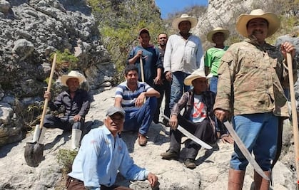 Con machete en mano, ejidatarios protegen agua del río Guayalejo, en Tamaulipas