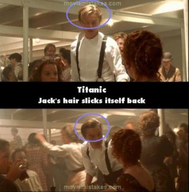 Los 20 errores de la película "Titanic"