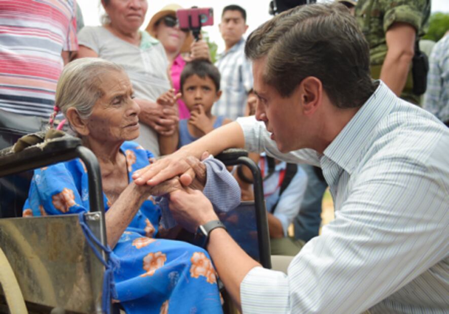 Peña les ofreció "todo el apoyo", pero la ayuda nunca llegó 