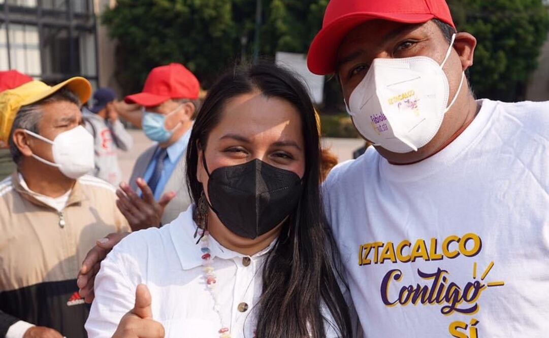 Fabiola Bautista apuntó que esas personas lo único que han hecho durante sus respectivas administraciones es saquear a Iztacalco. Foto: Especial