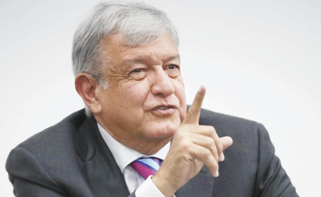 “We will not forgive anyone and we will ensure that even the president can stand trial for corruption, as well as his officials and family members," claimed López Obrador - Photo: Alejandra Leyva/EL UNIVERSAL