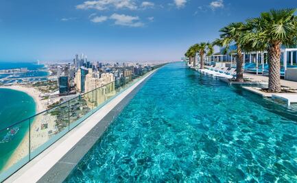 Dónde está la nueva piscina infinita más alta del mundo