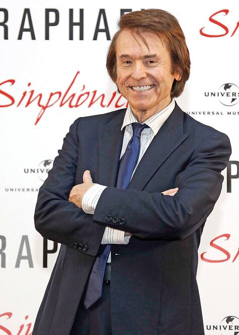 Presentará su disco Raphael sinphónico (ARIEL OJEDA. EL UNIVERSAL)