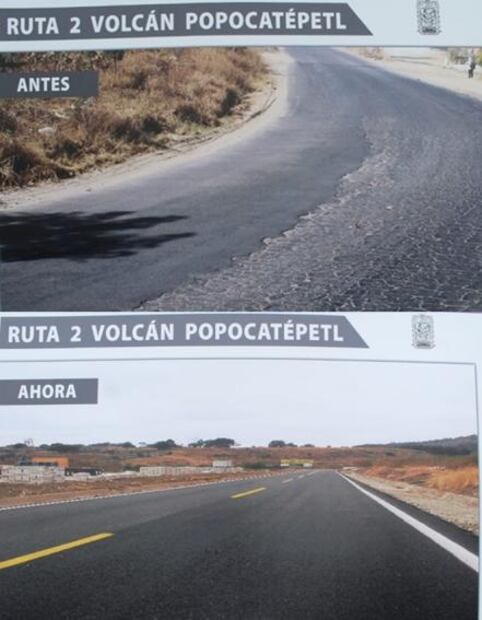 Reacondicionan rutas de evacuación para municipios aledaños al Popocatépetl