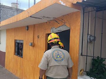 Dos sismos causan daños estructurales en casas en Zapotlán El Grande, Jalisco