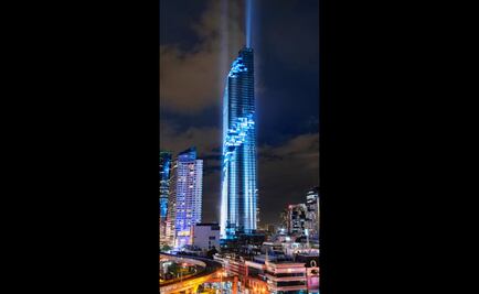 Un rascacielos hecho con “píxeles”