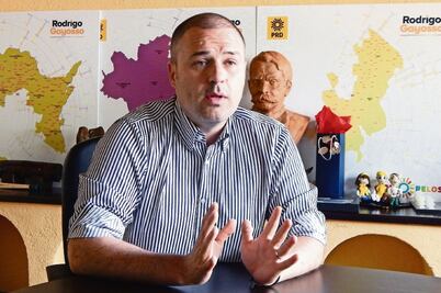 El Frente elige por dedazo, denuncia Rodrigo Gayosso, hijo adoptivo de Graco Ramírez