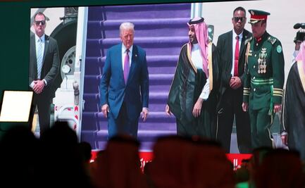 Trump aterriza en Arabia Saudita; es su primera gira internacional a Medio Oriente 