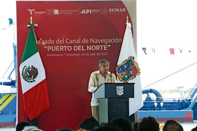 Inicia dragado del canal de navegación del Puerto del Norte
