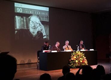 "Pareciera que Jaime Sabines está aún aquí"