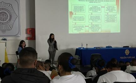 Metro capacita a 146 policías auxiliares con programa “Salvemos Vidas”