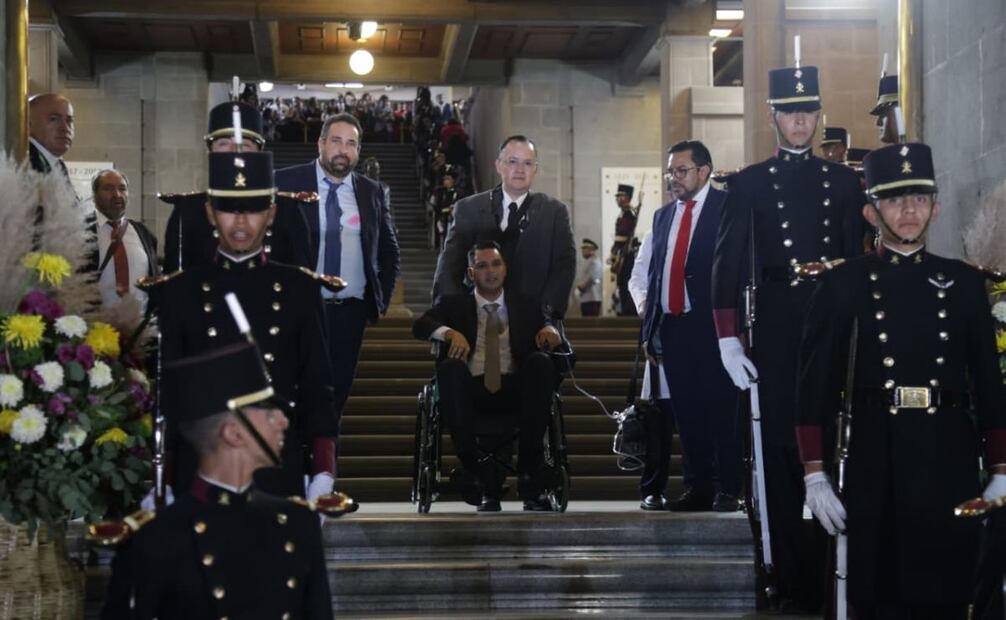 Hugo Aguilar anuncia apertura de las puertas de la Suprema Corte de Justicia de la Nación este lunes 1 de septiembre de 2025. Foto: Carlos Mejía/ EL UNIVERSAL