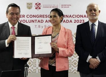 Firman convenio de Voluntad Anticipada para enfermos terminales en CDMX