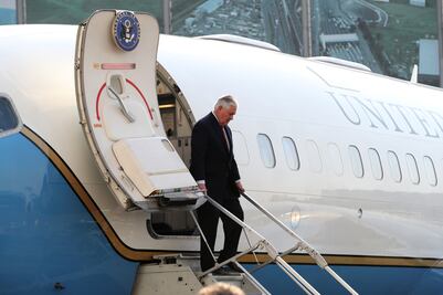 Arriba a México Rex Tillerson, secretario de Estado de EU