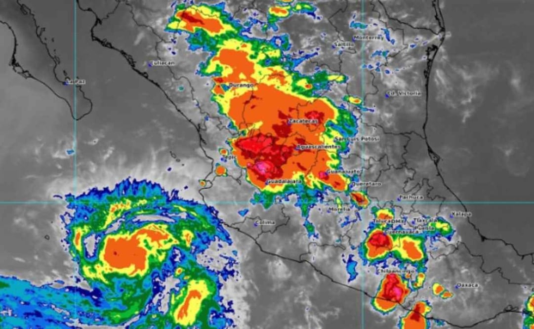 Foto: Imagen satelital SMN