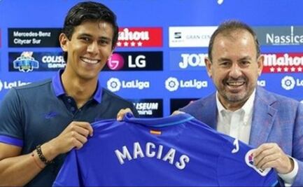 JJ Macías fue presentado con el Getafe, "tendré grandes actuaciones y haré goles"