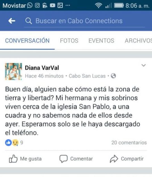 "Lidia" deja inundaciones, derrumbes e incomunicación en Los Cabos