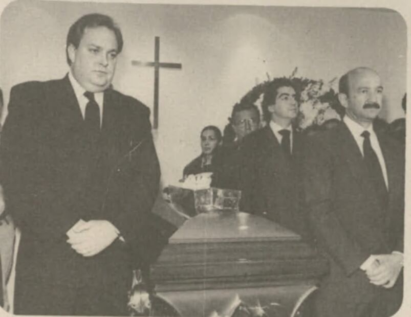 Salinas de Gortari asisitió al velorio de Cantinflas. Hemeroteca EL UNIVERSAL. 