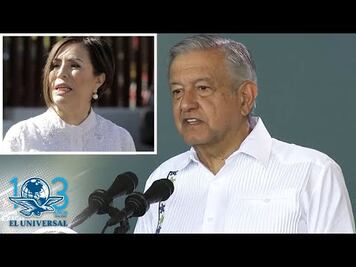 AMLO niega confabulación, injerencia o venganza contra Rosario Robles
