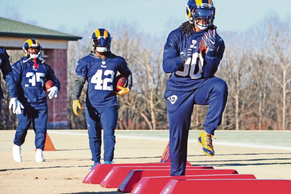 El de Rams tiene una destacada carrera y mayor experiencia que Sony. Foto: Scott Cunningham. afp 