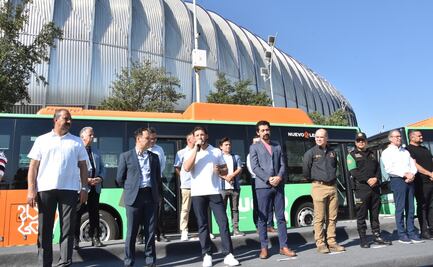 Samuel García entrega 140 nuevas unidades de transporte público; busca garantizar servicio más eficiente y accesible