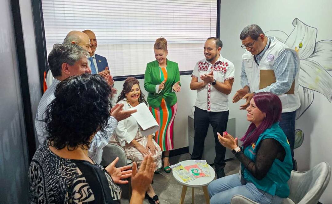 La alcaldesa  Clara Brugada compartió datos al respecto como que en México, el 80 por ciento de los casos de suicidio son de hombres y un 20 por ciento de mujeres. Foto: Especial