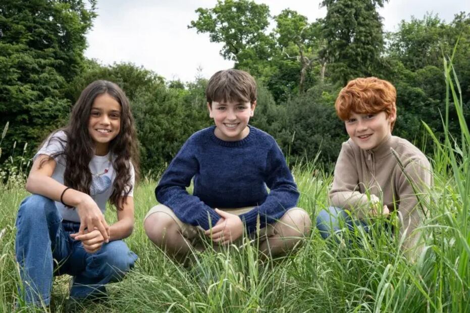 Ellos son los tres actores que protagonizarán la nueva producción de Harry Potter. Foto: Warner Bros. Discovery