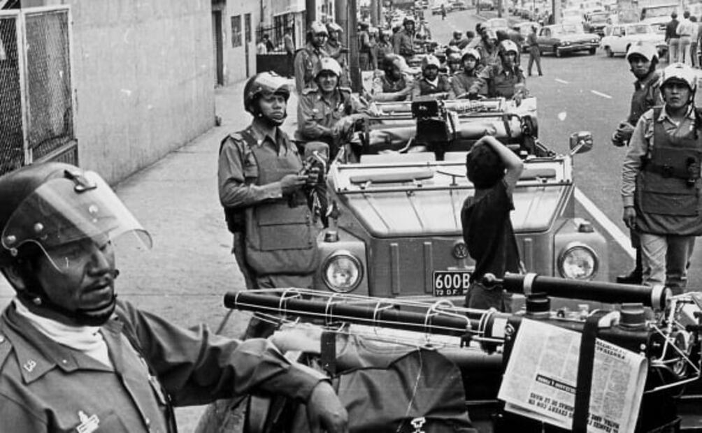 Así se vio el "Halconazo" de 1971 a través de la cámara de EL UNIVERSAL
