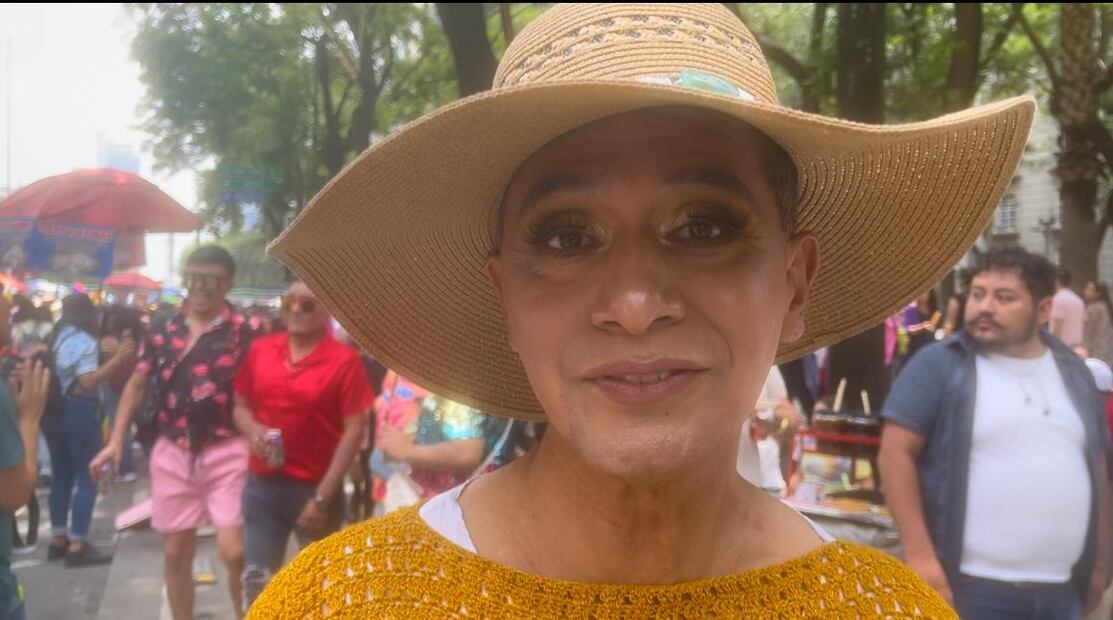 “Para mí representa que somos libres, que peleamos lo que nosotros queremos, libertad”, expresó Carlos. (Foto: Kevin Ruiz)