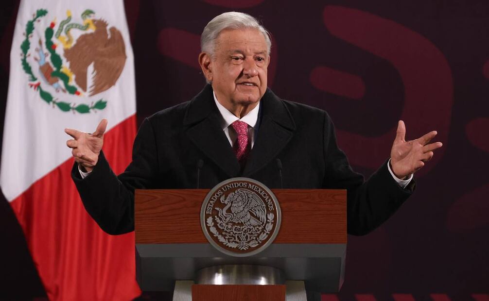 Andrés Manuel López Obrador dijo que el fraude de Segalmex era "la mancha" que se llevaba durante su gestión. Foto: Diego Simón Sánchez/ EL UNIVERSAL
