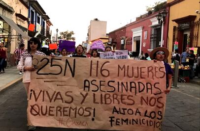 Protestan en estados contra violencia hacia la mujer