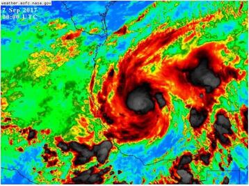 Suspenden clases en 56 municipios de Puebla por “Katia”