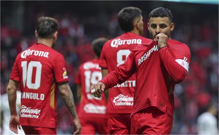 Toluca está imparable; los Diablos Rojos aplastan al Querétaro y mantienen el liderato de la Liga MX