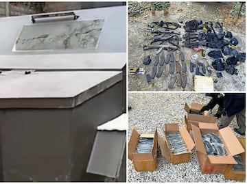 Fuerzas Armadas ponen la mira en arsenal de cárteles