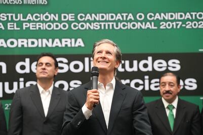 Conceden licencia a Alfredo Del Mazo; va por Edomex