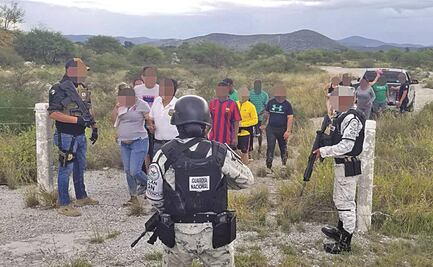 Encuentran con vida a 22 extranjeros secuestrados en SLP