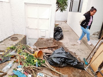 “Que arreglen el río o se volverá a desbordar”