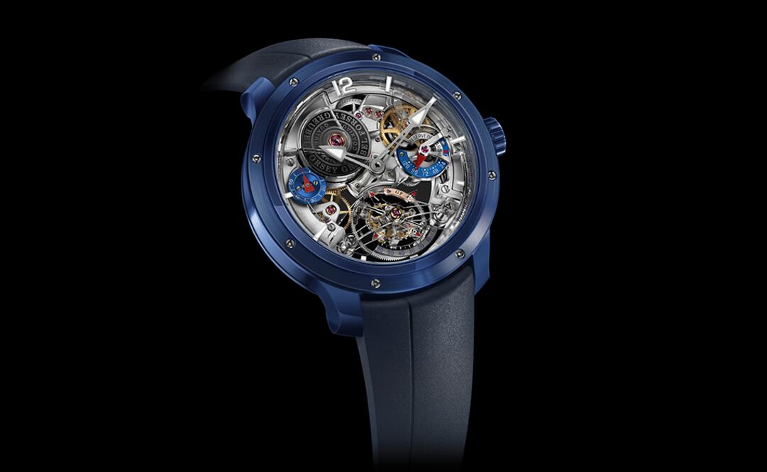 Double Tourbillon 30° Technique da un aspecto más de vanguardia, nada mal para adaptarse a las nuevas tendencias.