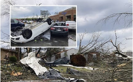 Tornado azota Little Rock, en EU: declaran estado de emergencia y van 3 muertos