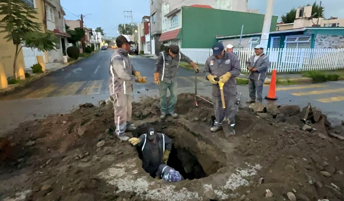 Socavón. Foto: Claudia González / EL UNIVERSAL