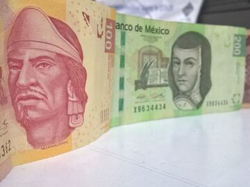 Peso mexicano se recupera y logra ganancias tras recorte de tasa de Banxico; cierra en 19.62
