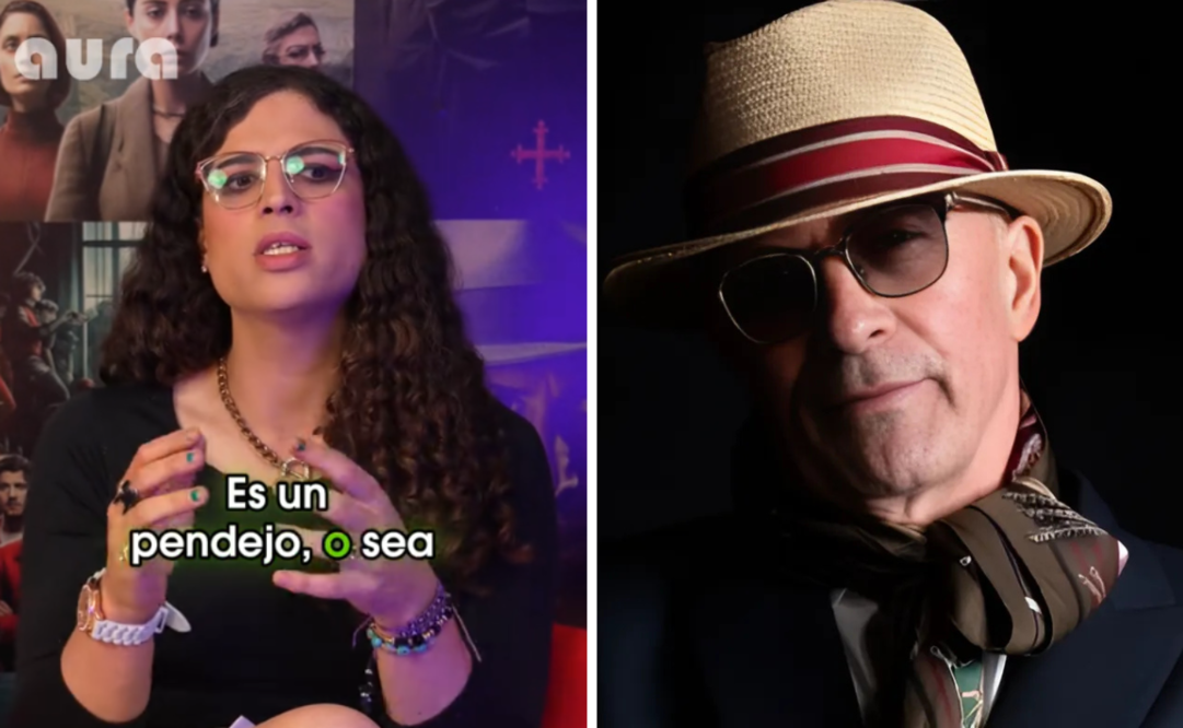 Directora de Johanne Sacreblu explota contra Jacques Audiard tras criticar el lenguaje español; “es un pend…”. Foto: Captura de pantalla en TikTok y X