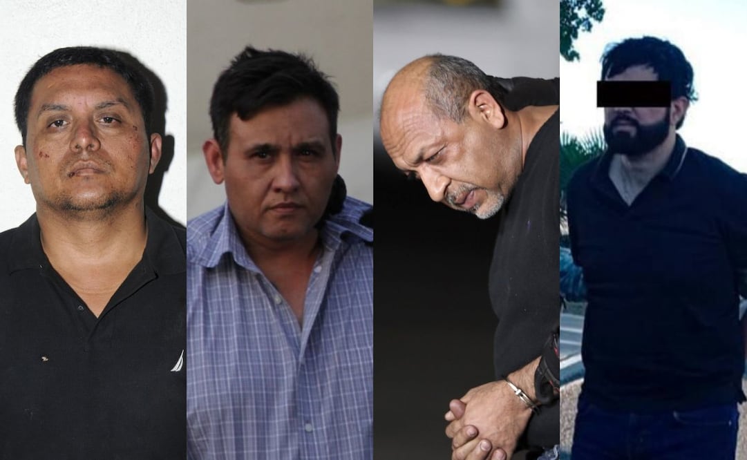 Miguel Angel Treviño Morales “Z40”, Omar Treviño Morales “Z-42”, Servando Gómez Martínez "La Tuta" y Juan Carlos Félix Gastelum “Chavo Félix” han sido entregados a autoridades estadounidenses. Fotos: Cuartoscuro