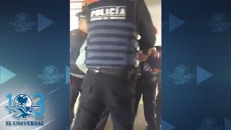 Vagonero le arranca un pedazo de dedo a abuelita en estación San Antonio Abad