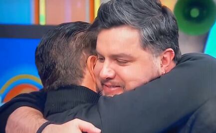 Mario Bezares y Paul Stanley se dan un abrazo en el programa "Hoy": "mi amor nunca ha cambiado para ti"