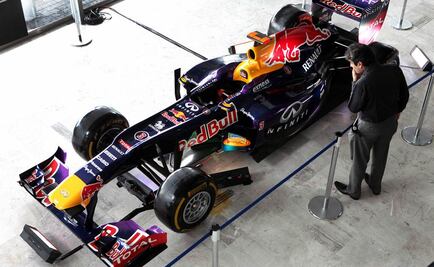 F1: Red Bull ya 'pasea' por la Ciudad de México